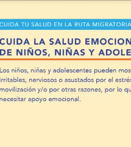 Mensajes Protección de la ruta - Durante tu ruta Cuida tu salud Salud emocional 1
