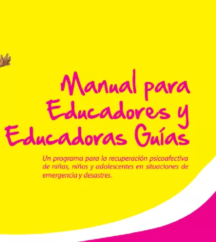 Estrategia Retorno a la Alegria - Manuales - Para Educadores