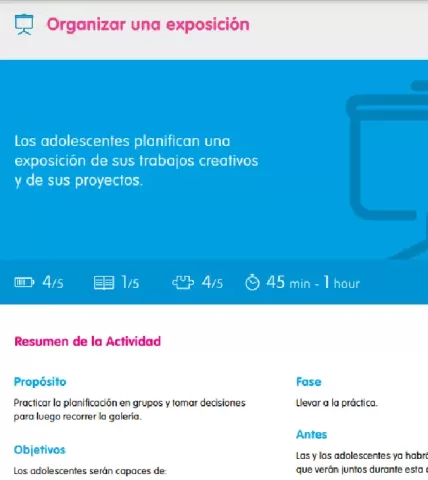 Organizar una exposición