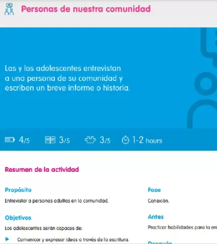 Personas de nuestra comunidad